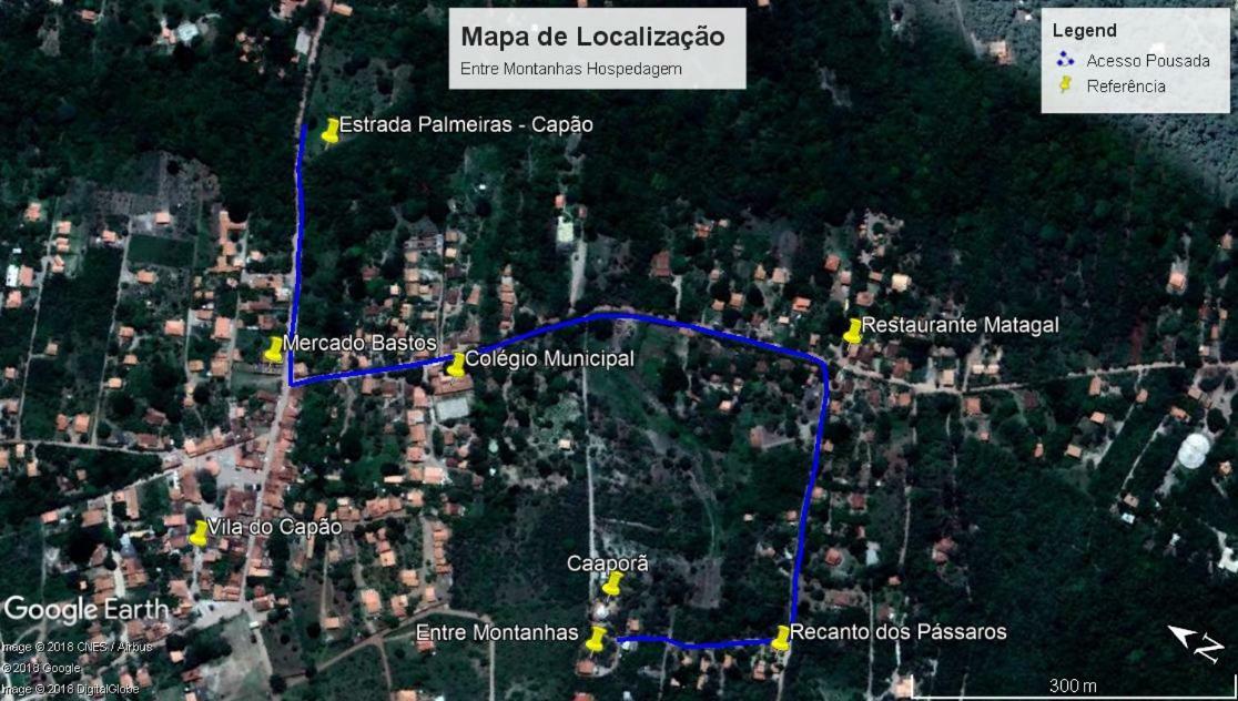 Entre Montanhas Capao Hotell Vale do Capao Eksteriør bilde
